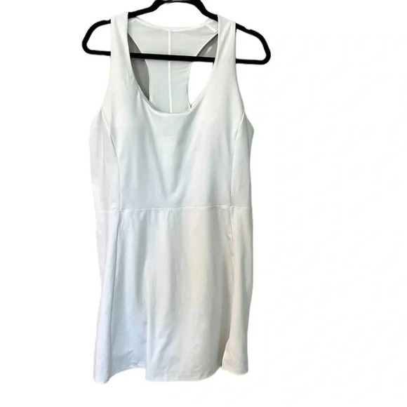 J. Crew Women's White Active CloudStretch Side-Split Sports Dress Size XL NWT - Picture 1 of 13
